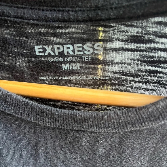 NWOT men’s Express long sleeve crew neck tee - Picture 5 of 5